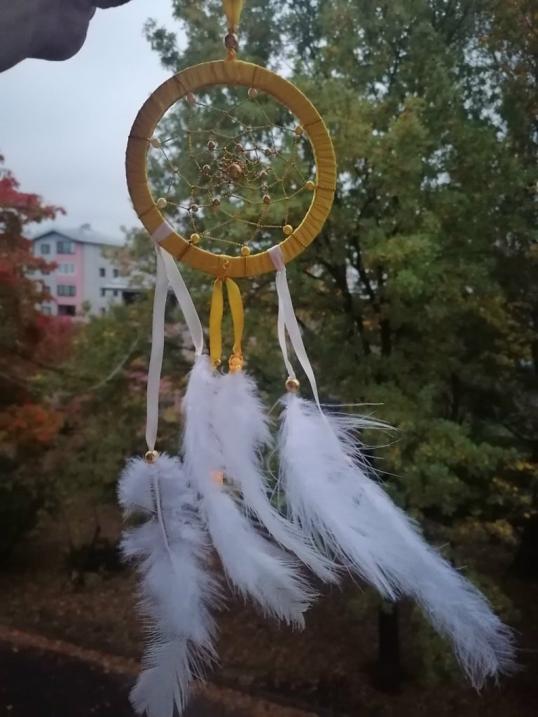 Ловец снов желтый