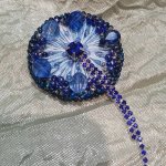 Брошь одуванчик