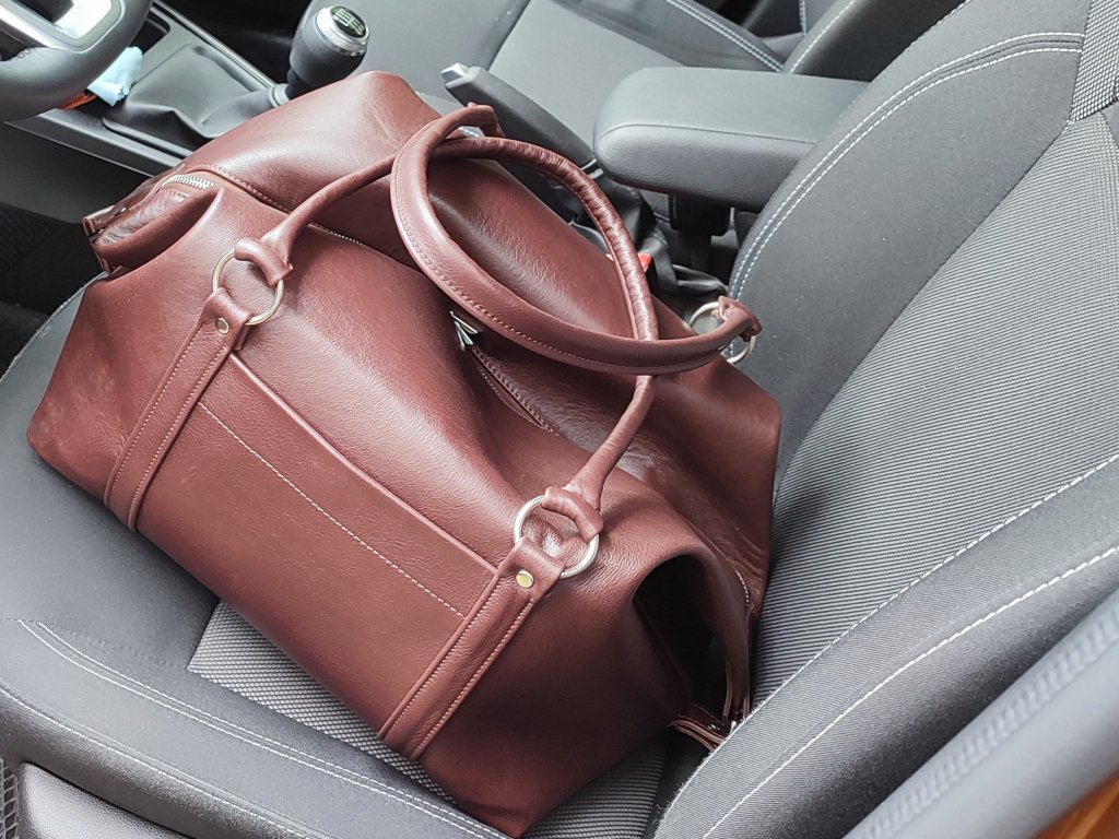 Дорожная сумка Красное дерево