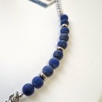 Цепь со вставкой лазурита