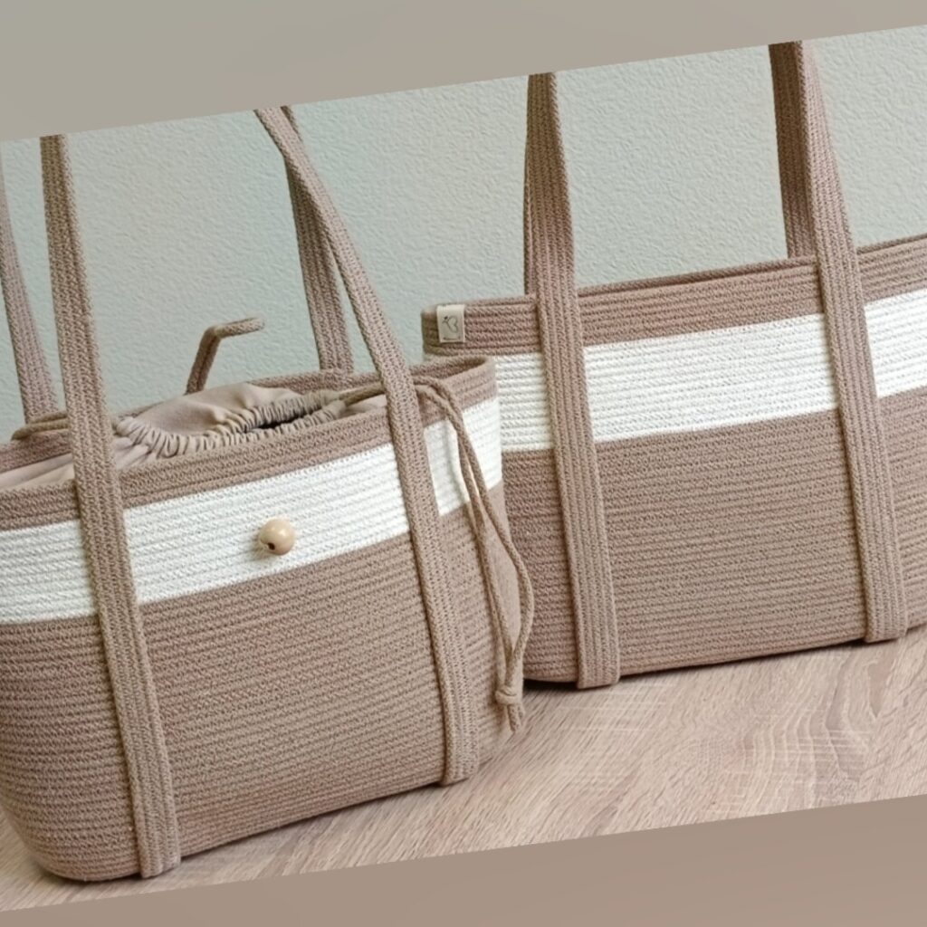 Мастерская Б.О. Сумки и корзинки из шнура