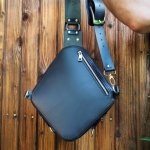 Рюкзак/слинг из натуральной кожи