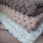 Плюшевый плед