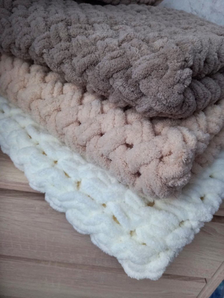 Плюшевый плед