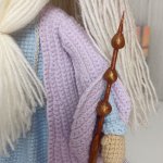 Кукла вязаная интерьерная «Профессор Дамблдор»