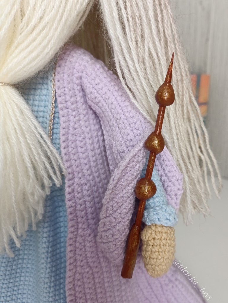 Кукла вязаная интерьерная «Профессор Дамблдор»