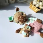 Игрушка «Капибара с малышом»