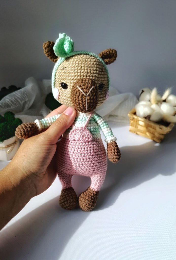 Игрушка «Капибара с малышом»