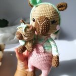 Игрушка «Капибара с малышом»