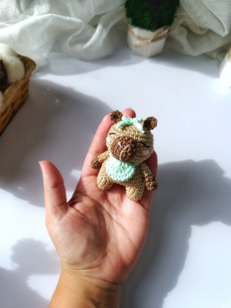 Игрушка «Капибара с малышом»