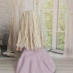 Кукла вязаная интерьерная «Профессор Дамблдор»