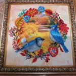 Вышевка бисером