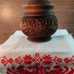 Солонка. Резной горчошек на кухню