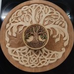 Резное панно -Древо жизни