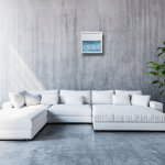 Текстурная картина Голубое море