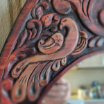 Настенное зеркало в русском стиле — Берегиня