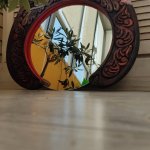 Настенное зеркало в русском стиле — Берегиня