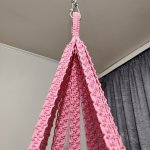 Качели «Капля» с бахромой