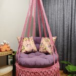 Качели «Капля» с бахромой