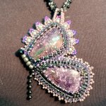 Подвеска «Сиреневая бабочка»