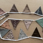 Гирлянда тканевая двухсторонняя