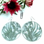 Комплект украшений кольца-квиллинг.