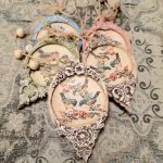 Новогодние медальоны