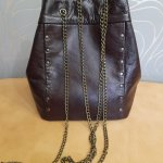 Сумочка мешочек на цепочки