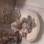 Тарелочка с птичками для мелочей.