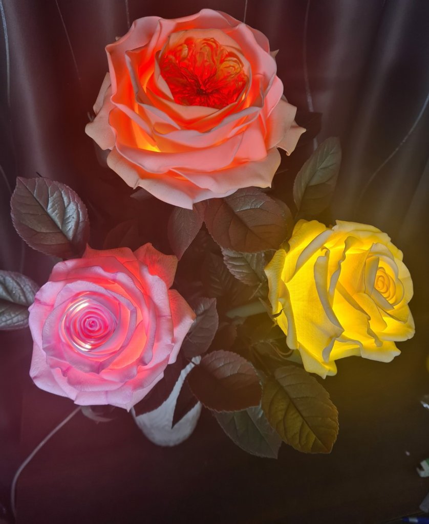 Светильники букеты