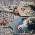 Разделочные доски интерьерные