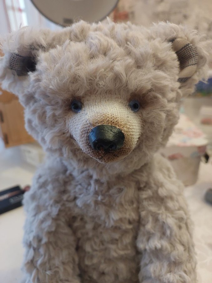 Мишка Тоби, ручная работа