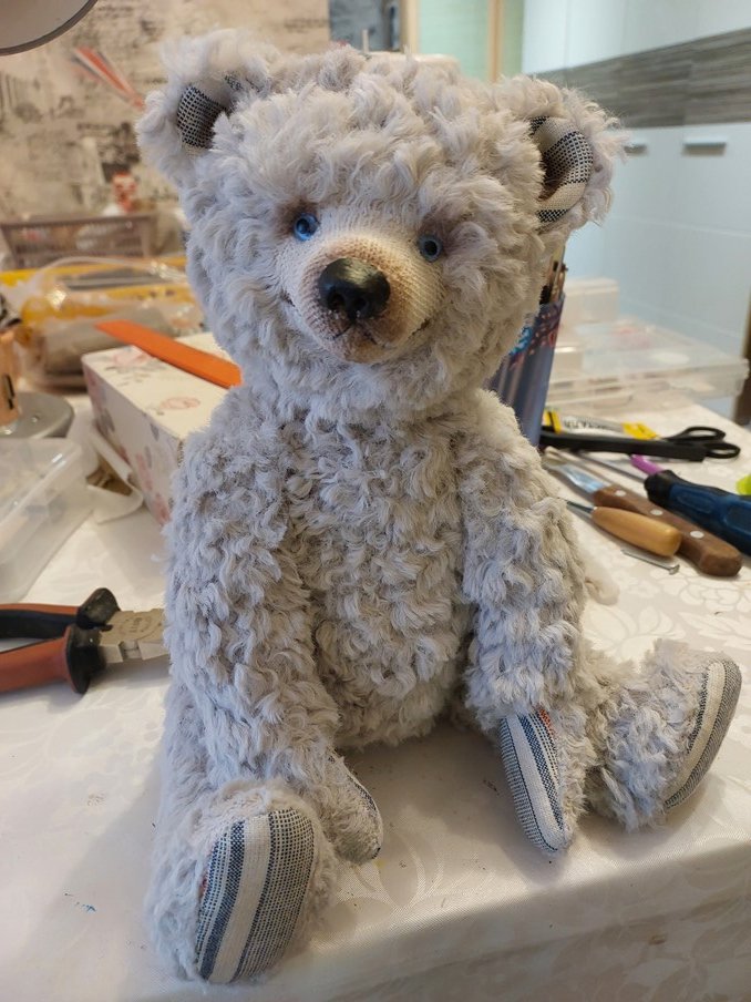 Мишка Тоби, ручная работа