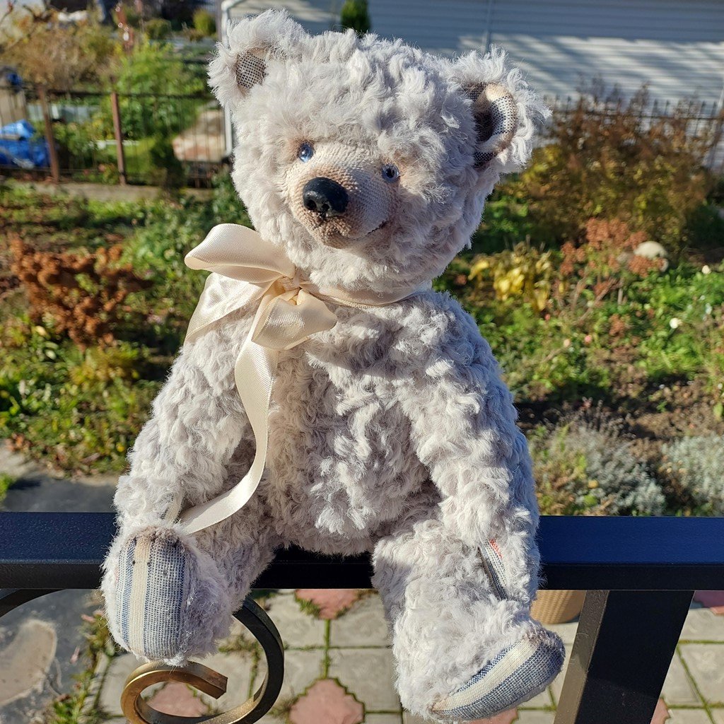 Мишка Тоби, ручная работа