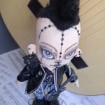 Кукла ручной работы Панк