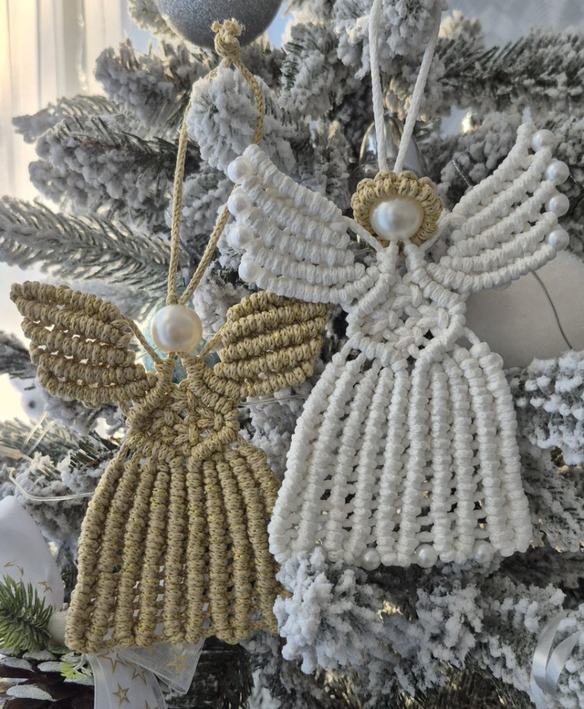 Ангел макраме