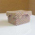 Шкатулка из бусин