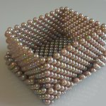 Шкатулка из бусин