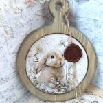 Доска разделочная «Кролик»