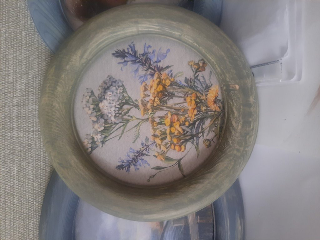 Панно полевые травы .