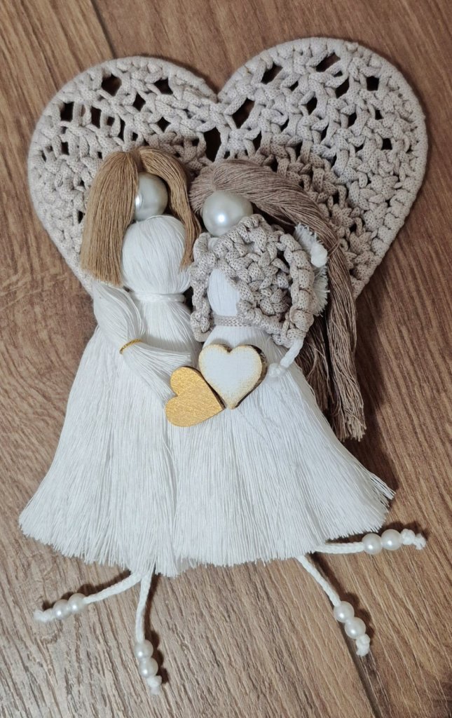 Панно сестры макраме