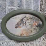 Панно интерьерное с птичкой