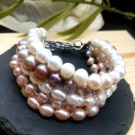 Браслет из натурального жемчуга