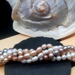 Браслет из натурального жемчуга