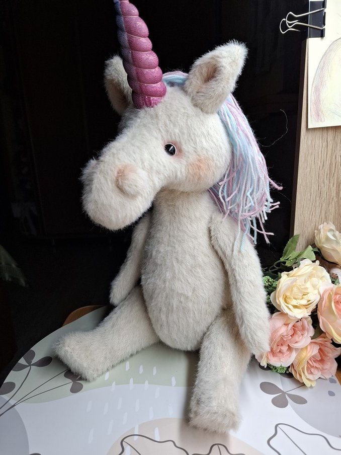 Мягкие игрушки Елинорожка и Слоник