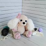 Вязаная игрушка — щенок