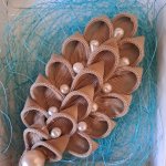 Брошь «Перо «