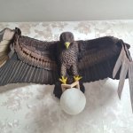 Фигура орла из фоамирана