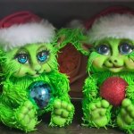 Маленький гринч игрушка на ёлку