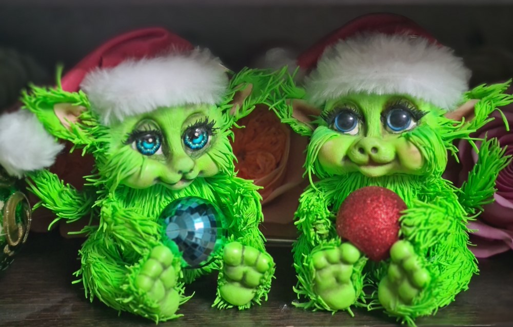 Маленький гринч игрушка на ёлку